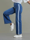 TIE White Stripe Denim
