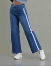 TIE White Stripe Denim
