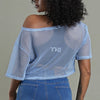 Sheer Mesh Crop Top