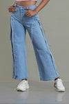 TIE Lace-Up Denim