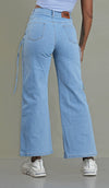 TIE Lace-Up Denim