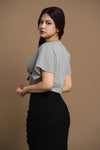 Flutter Fly Crop Blouse