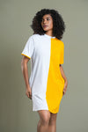TIE Moana two tone frock