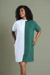 TIE Moana two tone frock
