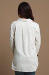 Ladies Oversized Linen Shirt