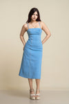 Denim Ballon Frock