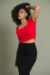 Sara Rib Crop Top