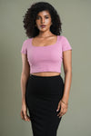 Sara Rib Crop Top