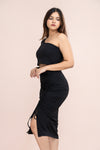 Sleek Chic One Shoulder Crop Top