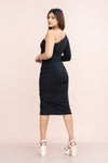 Sleek Chic One Shoulder Crop Top