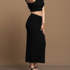 Side Slit Skirt ( TIE430S )
